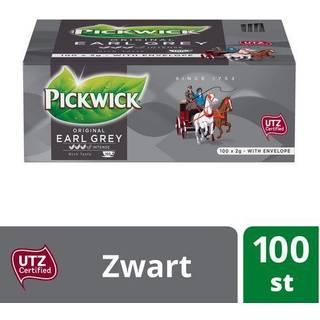 Pickwick Earl Grey te, 100 breve