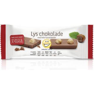 EASIS Lys Chokoladebar m. Nødder - 24 g