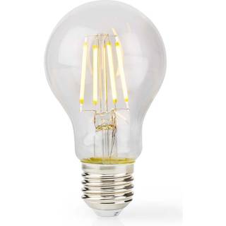 Nedis LED glødepære E27 | A60 | 8 W | 1055 lm | 2700 K | Varm Hvid | Retro stil | 1 stk