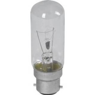 Glødelampe rørlampe 25W B22 230V 30x90mm