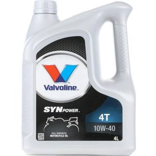 Motorcykel Olie - Valvoline SynPower 4T 10W-40 4 ltr