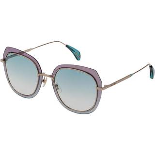 Police SPL831 VEIL 1 0594 52 Solbriller Kvinder Guld - Gold - 52mm