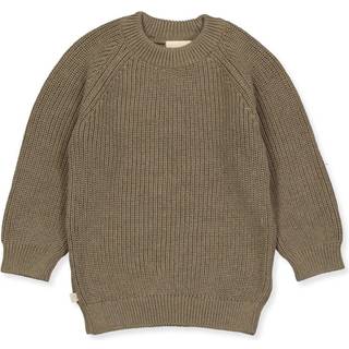 That's Mine - Flo Sweater - Earth brown melange - 74cm - 9M