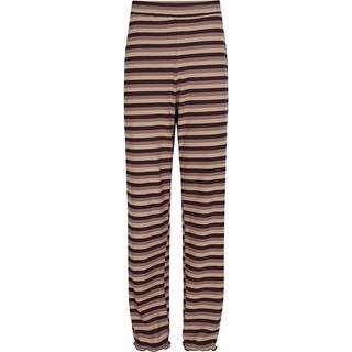 Sofie Schnoor Girls Bukser Warm Brown Striber