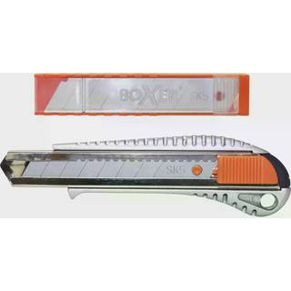Boxer hobbykniv 18 mm inkl. 10 ekstra knivblade ✓ På lager - klar til levering og afhentning