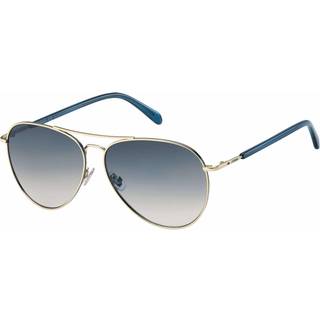 Fossil FOS 3102/G/S 3YG/I4 58 Solbriller Mænd Guld - Light Gold - 58mm
