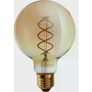 Airam Led G95 E27 400lm 4.9w 2200k Lyskilde Dæmpbar Amber - Lyskilder Glas Rav - 9410761