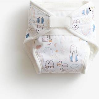Vimse All-in-One Diaper White Teddy - Flere størrelser