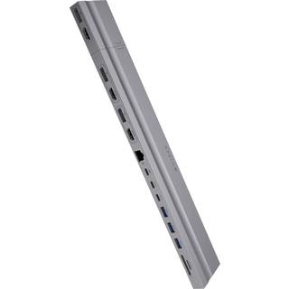 Hyper Targus Hyperdrive 4k 2 X Usb 3.2 Gen 2 (3.1 Gen 2) Type-c Sølv 2 X Usb 3.2 Gen 2 (3.1 Gen 2) Type-c