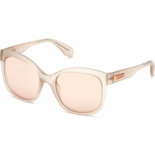 Adidas Originals OR0012 73U 54 Solbriller Kvinder Lyserød - Transparent Matte Pink - 54mm