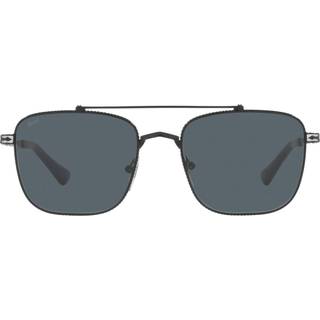 Persol PO2487S 1111R5 55 Solbriller Mænd Black - Black Silver - 55mm