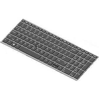 HP Zbook 15u G5/G6 Keyb BL (Nordic) - Bærbar tastatur - til udskiftning - Dansk