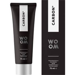 Woom - Charcoal Whitening Tandpasta 75ml - Hos Frisøren & Baronen