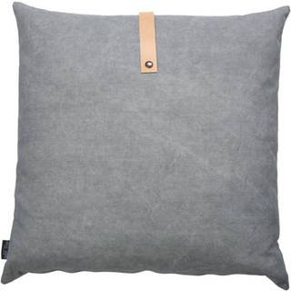 Louise Smærup - Pude, canvas - Light Grey (50x50 cm.)