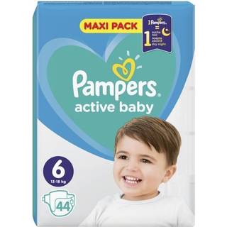 Pampers Active Baby Size 6 engangsbleer 13-18 kg 44 stk. - 44 stk.