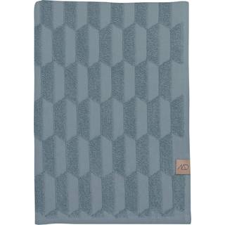 Mette Ditmer - GEO gæstehåndklæde (2-pack) - Stone Blue