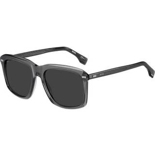 BOSS Boss 1420/S KAC/IR 55 Solbriller Mænd Grå - Transparent Dark Grey - 55mm
