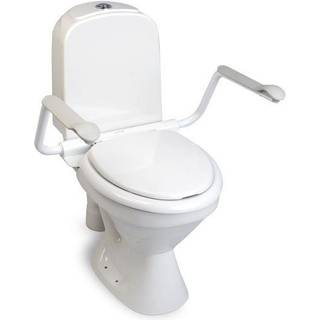 Etac Supporter Toiletstøtte Hvidlakeret, fold-up