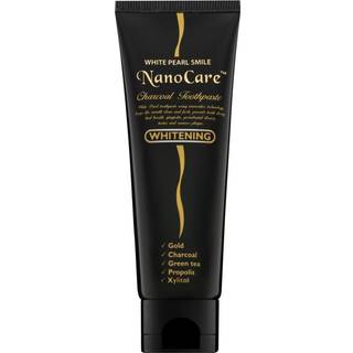 White Pearl NanoCare Whitening Tandpasta med aktiveret kul og guld nanopartikler 100 g - 100 g