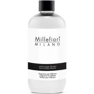 Millefiori Milano White Paper Flowers refill til aromadiffusere 500 ml - 500 ml