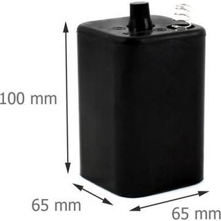 Japcell 4R25 Tørbatteri MED FJEDER 6V