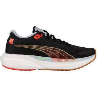Puma Deviate Nitro 2 FM Neutral Running Shoe Women - Black, Green, Size 4 - black