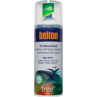 Hagmans Spraymaling BT Free, 400 ml RAL 9010, Vit Blank