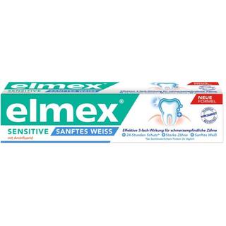 Elmex Sensitive Protection Gentle White Tandpasta til naturlig hvide tænder 75 ml - 75 ml