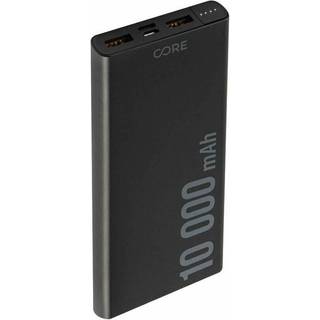 Forever SPF-01 10.000 mAh 18W PD + QC Powerbank, Sort