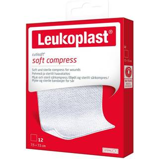 Leukoplast Cutisoft 7,5 X 7,5 cm - 12 stk