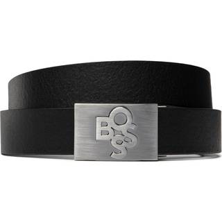 BOSS 50475131-001 Herrengürtel Leder Schwarz Jecil