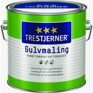 Trestjerner Gulvmaling - halvblank