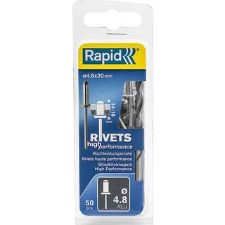 RAPID Blindnitter alu, ø4,8x20mm (50)