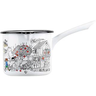 Muurla Pippi The Way Home kasserolle 1,3 L White