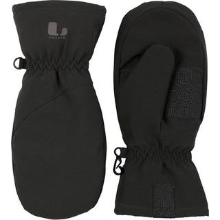 Lindberg Kids' Mitten Windstopper Black, 5/8-10 Years