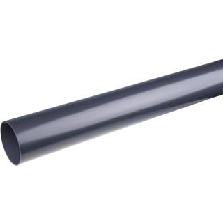 Plastmo nedløbsrør 3 Ø75mm grafit 5210243