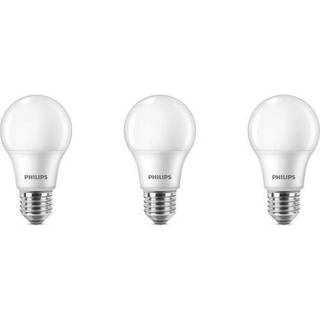 Fordelspakke 3x Philips Pære LED E27 Pære Matt 5W 470lm - 827 Ekstra Varm Hvid
