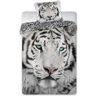 Vild Tiger Sengetøj 140x200 cm - 100 procent bomuld