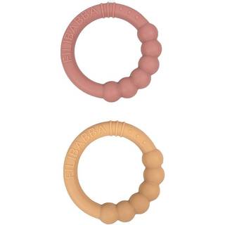 Filibabba Silikone Bidering Vintage Rose (2 stk)