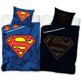 Superman Sengetøj 140 x 200, 100 procent bomuld