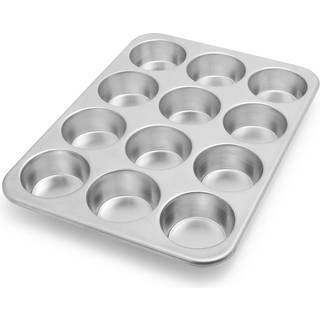 Nordic Ware Natural Aluminium Commercial Muffin Pan 12 Cup 12 Cup
