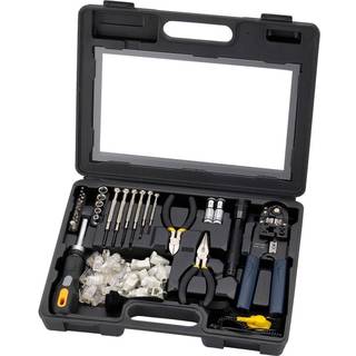 Deltaco Sprotek STK-985 Tool kit for computers and network cables black