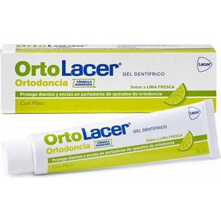 Ortodontisk Tandpasta Gel Orto LACER Fresh Lime 75 ml