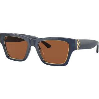 Tory Burch TY7186U 165673 53 Solbriller Kvinder Blue - Transparent Navy Blue - 53mm