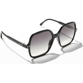 Isabel Marant IM 0077/G/S Asian Fit 807/9O 56 Solbriller Kvinder Black - Black - 56mm