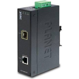 PLANET IGT-805AT netværksomformer til medie 1000 Mbit/s Blå
