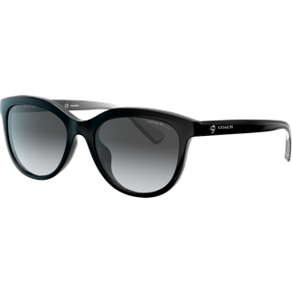 Coach HC8285U L1137 Polarized 5002T3 56 Solbriller Kvinder Black - Black - 56mm
