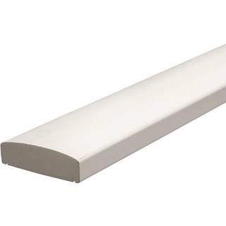 PLUS håndliste i kernetræ, hvid/fyr, 209 cm