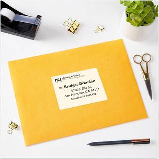 Avery 5524 WTHROFIF Mailing Labels Shipping 3-1/3-tommer X4-tommer 300/bx We