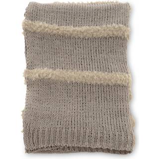 Katleen Plaid  - Beige og Lysegrå